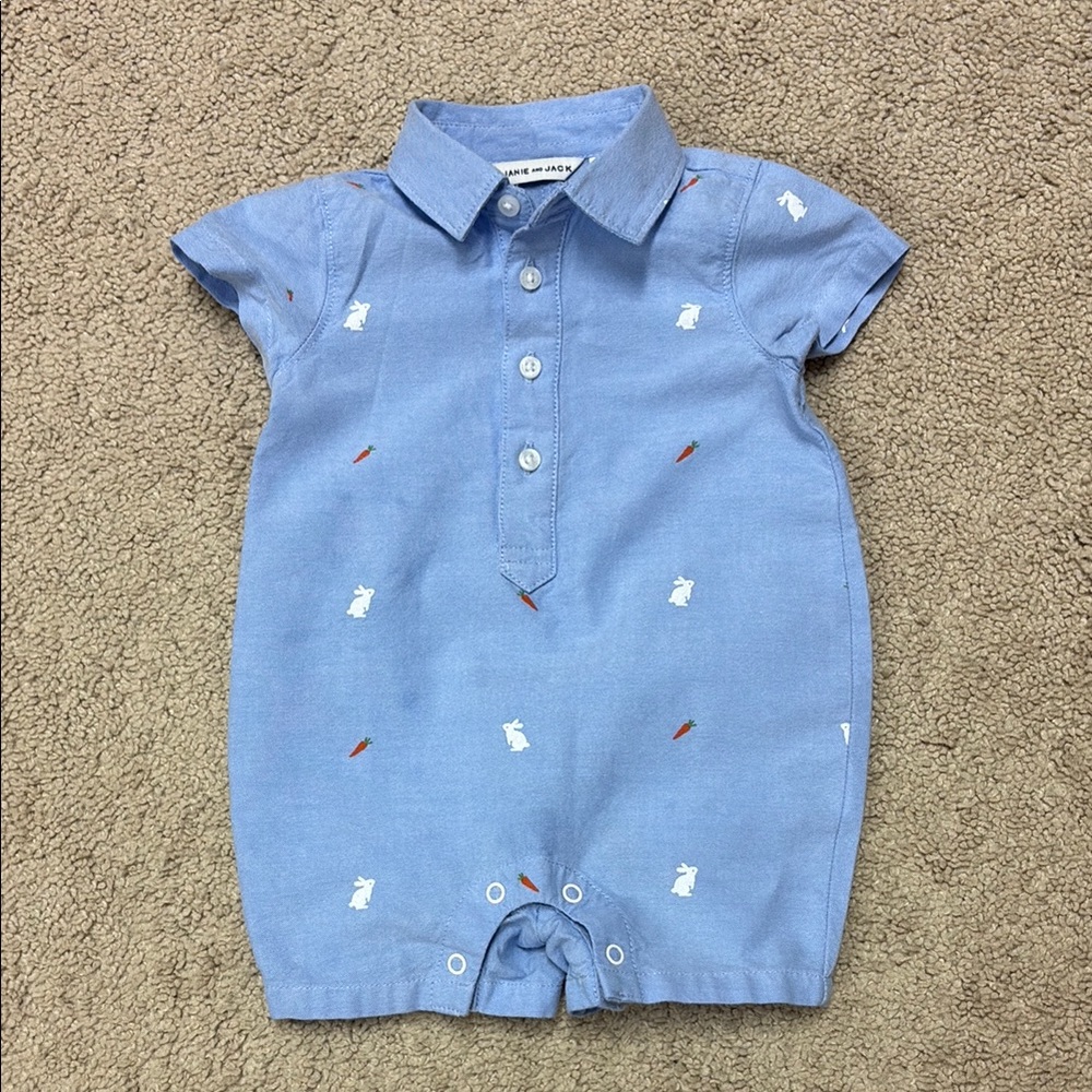 Janie and Jack Baby Boy Romper
